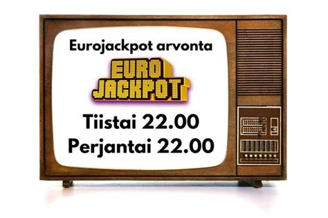 eurojackpot tulokset jokeri|eurojackpot perjantai arvonta.